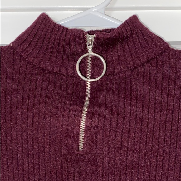 Cropped Quarter Zip - Picture 2 of 3